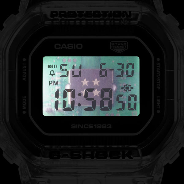 Casio G-Shock Unisex Translucent Watch, Digital | Dw-5040rx-7er by i-watch