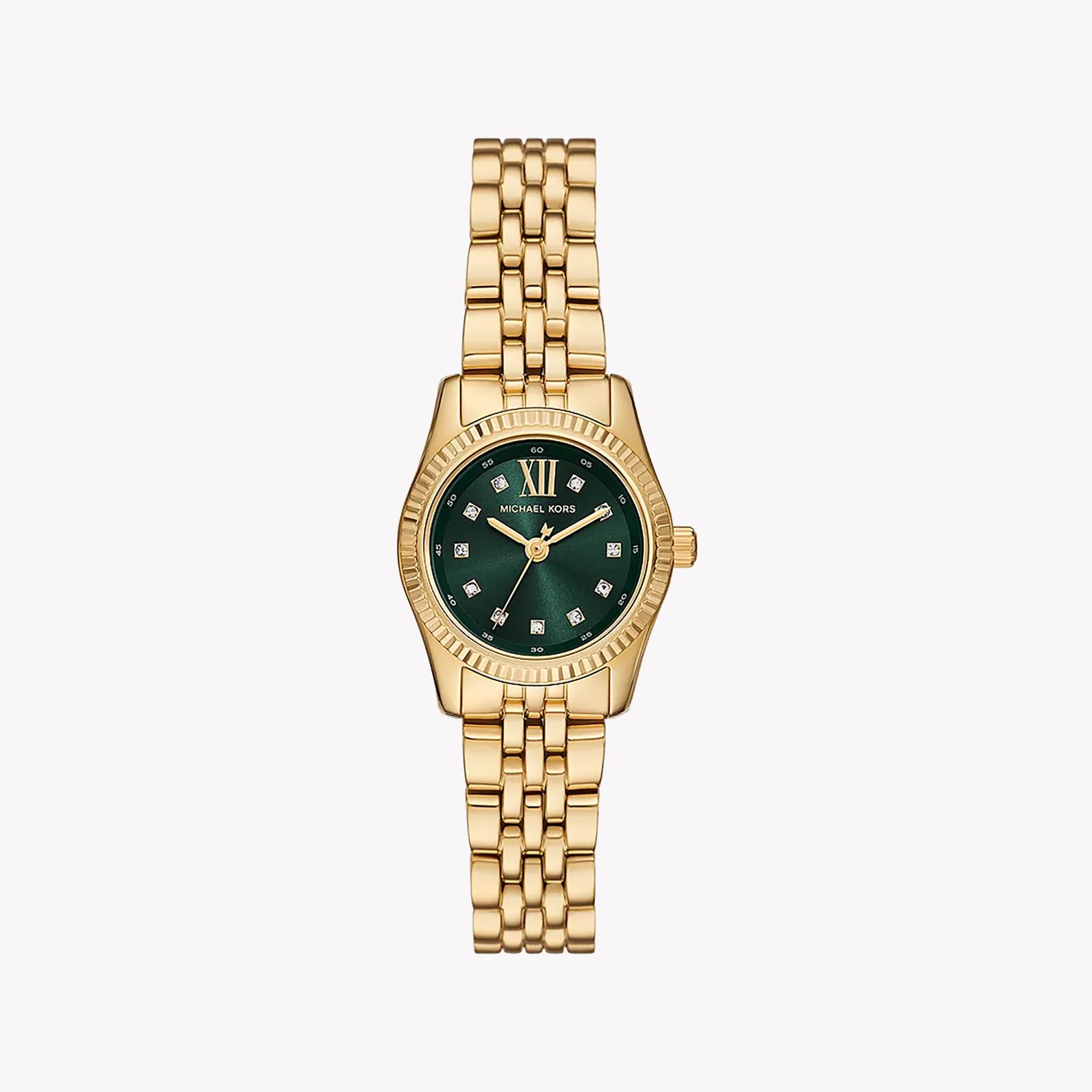 Michael Kors Women's Gold & Green Watch, Stainless Steel | Mk4842 by i-watch