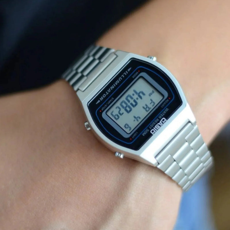 Casio Unisex Metal Watch, Silver | B-640wd-1avef by i-watch