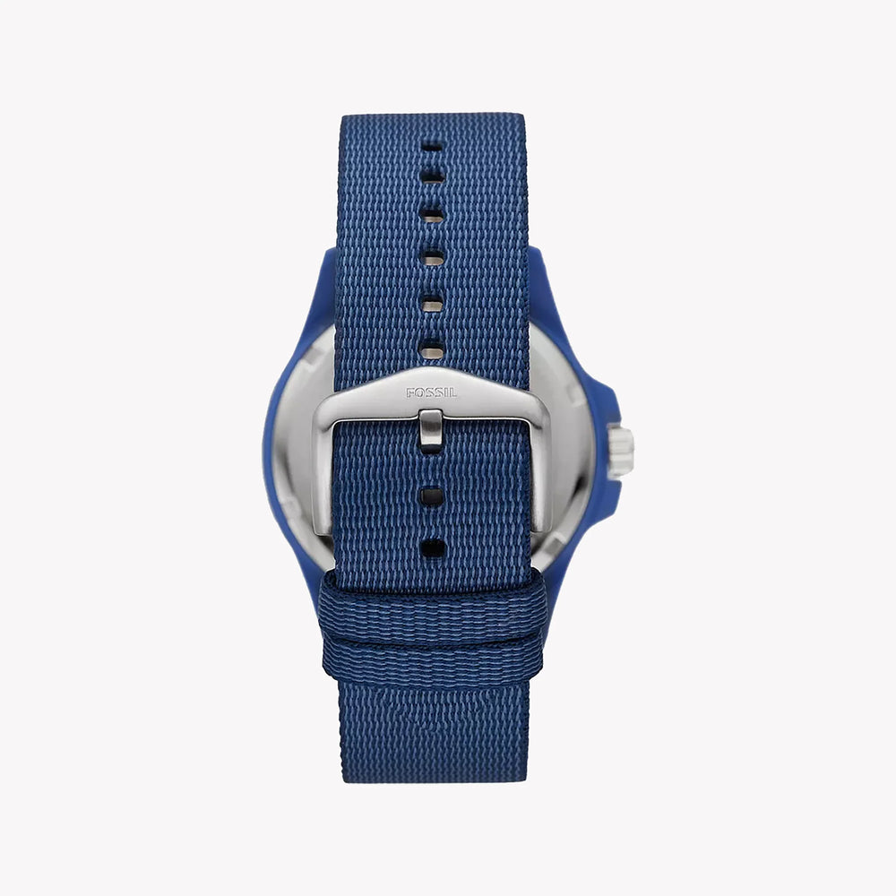 Fossil Men's Blue Watch, Tide Ocean Material® | Fs5893 by i-watch