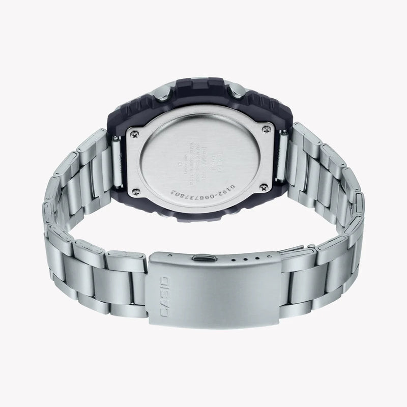 Casio Mwd-100hd-1bvdf - Sleek Steel Adventurer Men's Watch With Multi-Functionality by i-watch