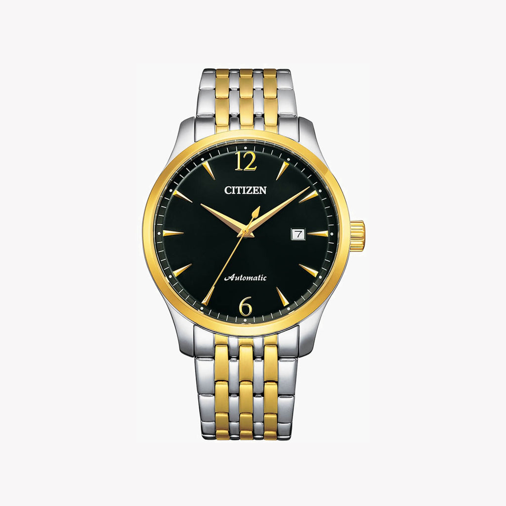 CITIZEN NJ0114-84E - ELEGANT AUTOMATIC TIMEPIECE FOR MODERN MEN WITH SLEEK DUAL-TONED DESIGN