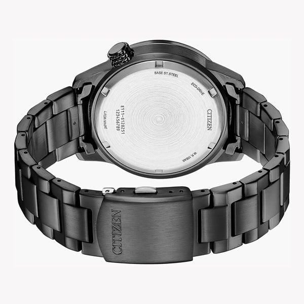 CITIZEN BM7555-83E BOLD PERFORMANCE - MEN'S BLACK STAINLESS STEEL WATCH WITH POWERFUL STYLE-i-Watch-2