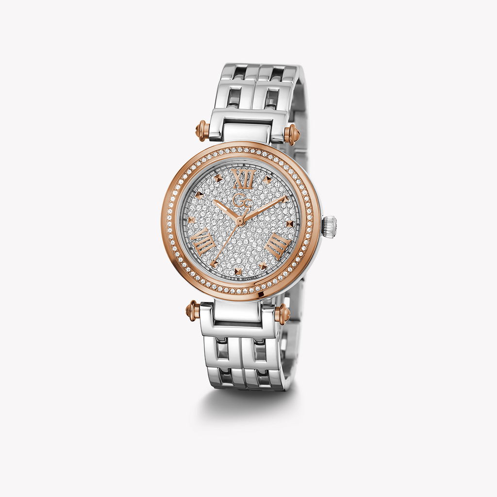 GUESS COLLECTION Y47004L1MF - ELEGANT ROSE GOLD STUNNER FOR THE MODERN WOMAN-i-Watch-5