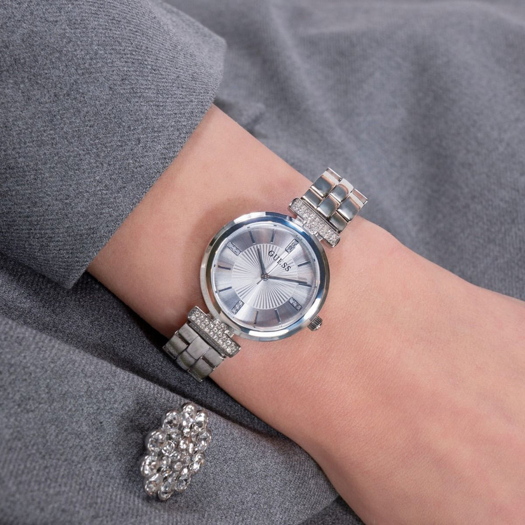 GUESS GW0762L1 CHIC SOPHISTICATION - FEMININE TIMEPIECE WITH SILVER STAINLESS STEEL BAND-i-Watch-4