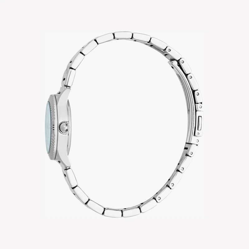 Just Cavalli Women's Silver Watch, Light Blue Dial | Jc1l328m0045 by i-watch
