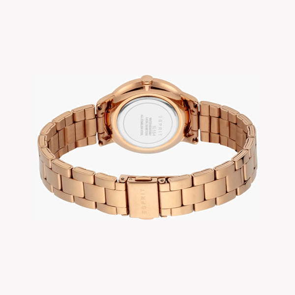 Esprit Women's Rose Gold Watch, Stainless Steel Band | ES1L154M0075 by i-watch