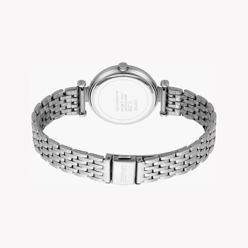 Esprit Women's Silver Stainless Steel Watch, Silver Dial | Es1l078m0015 by i-watch