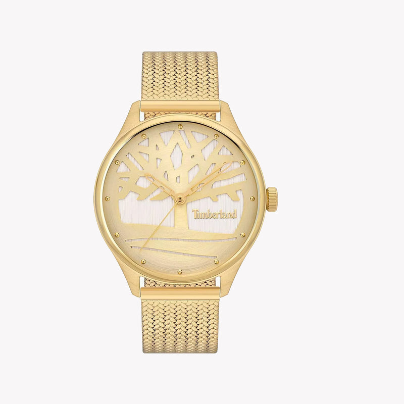 Timberland Men's Gold Stainless Steel Watch, Gold Dial | Tdwlg2200302 by i-watch
