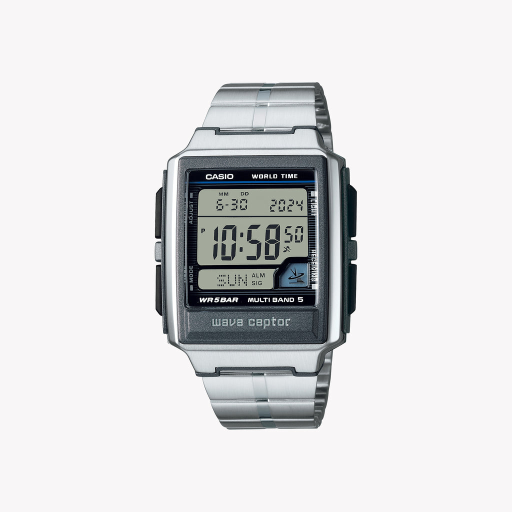 CASIO WV-59RD-1AEF - ELEGANTLY FUNCTIONAL MEN'S ANA-DIGITAL TIMEPIECE WITH STAINLESS STEEL BRACELET