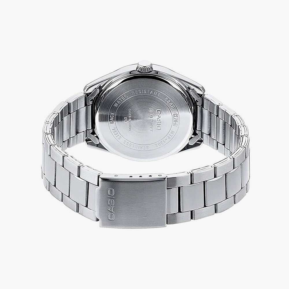 Timeless Elegance Men's Silver Watch, White Dial | Mtp-1302d-7bvdf by i-watch