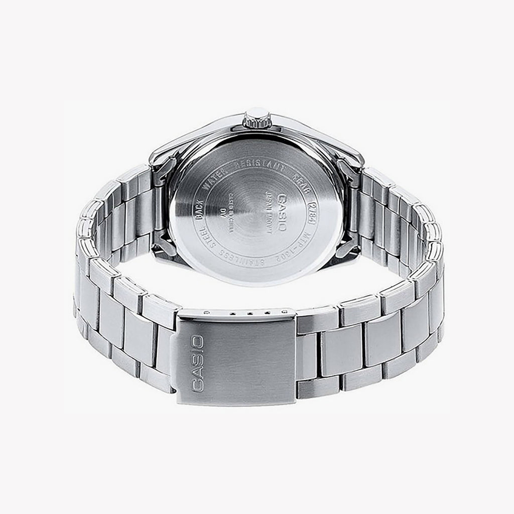 MTP-1302D-7BVDF MEN’S TIMELESS ELEGANCE - CLASSIC STAINLESS STEEL WATCH with WHITE DIAL-i-Watch-2