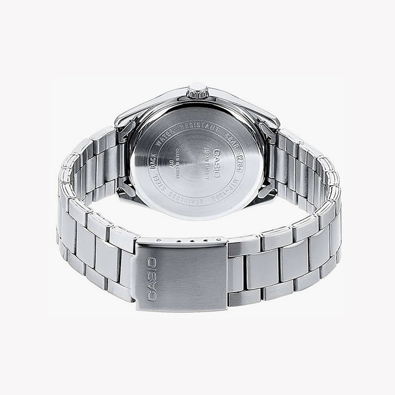 Timeless Elegance Men's Silver Watch, White Dial | Mtp-1302d-7bvdf by i-watch