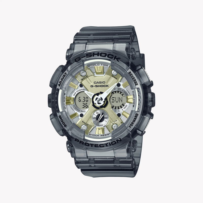 G-Shock Men's Gray Resin Watch, Sporty Design | Gma-S120gs-8adr by i-watch