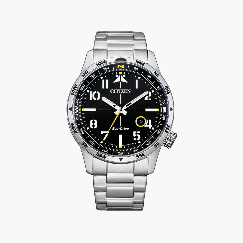 CITIZEN BM7550-87E ELEGANT TIMEPIECE - STAINLESS STEEL STYLE & PRECISION FOR MEN