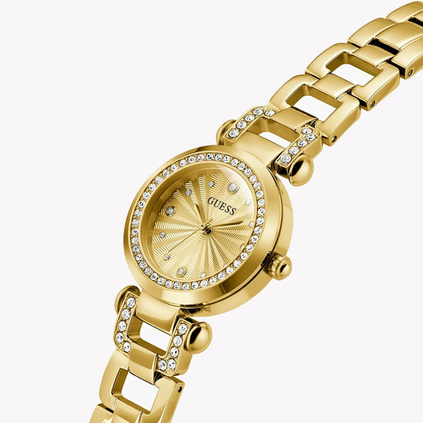 Guess Women's Gold Stainless Steel Watch, Gold Dial | Gw0869l4 by i-watch