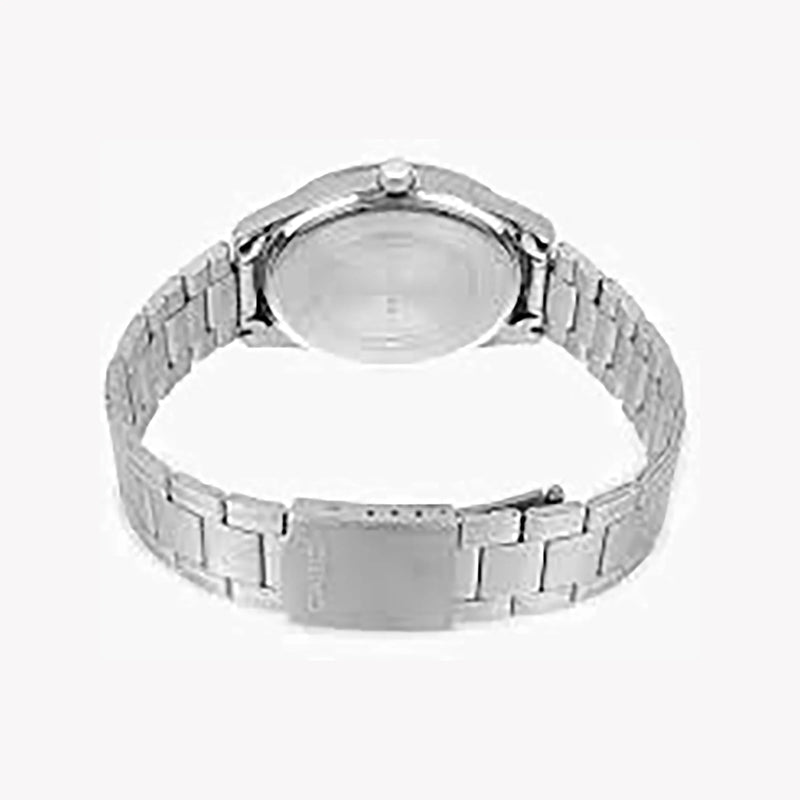 Timeless Elegance Men's Silver Watch, White Dial | Mtp-V004d-7budf by i-watch