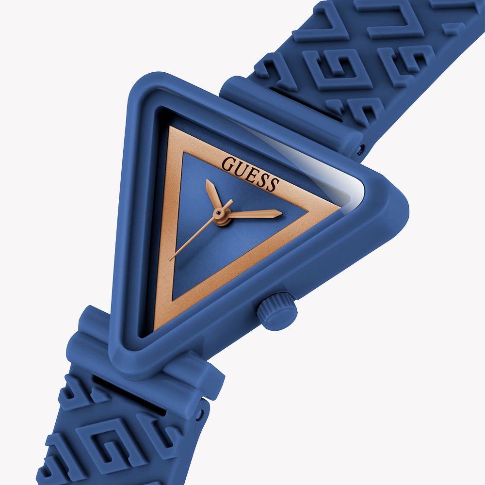 GUESS GW0543L7 BLUE BOLD - VIBRANT WOMEN'S WATCH WITH SOFT SILICON BAND & STRIKING DIAL-i-Watch-5