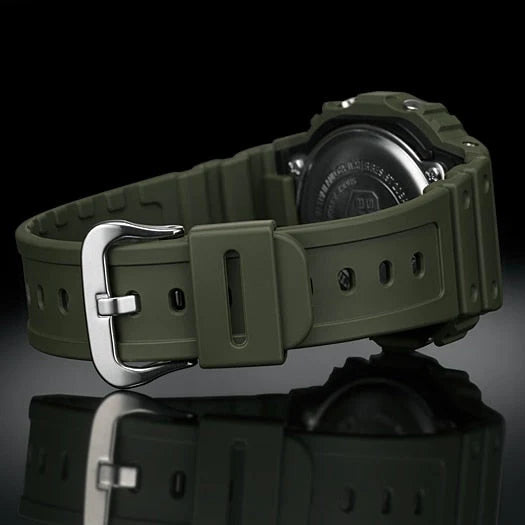 Casio G-Shock Dw-5610su-3dr - Bold Green Resin Men's Watch For Adventure & Style by i-watch