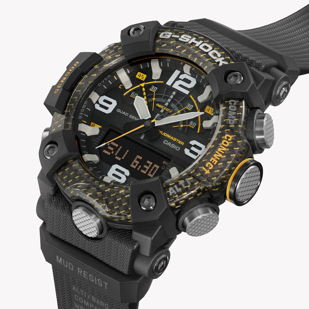 Casio G-Shock Men's Black Resin Watch, Carbon Case | Gg-B100y-1aer by i-watch