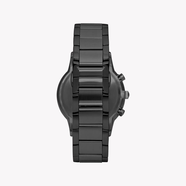 Emporio Armani Men's Black Stainless Steel Watch, Black Dial | Ar2485 by i-watch