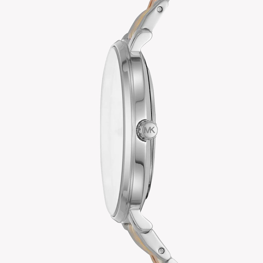 MICHAEL KORS MK3901 - ELEGANTLY VERSATILE WOMEN'S WATCH IN SILVER & ROSE GOLD TONES-i-Watch-2