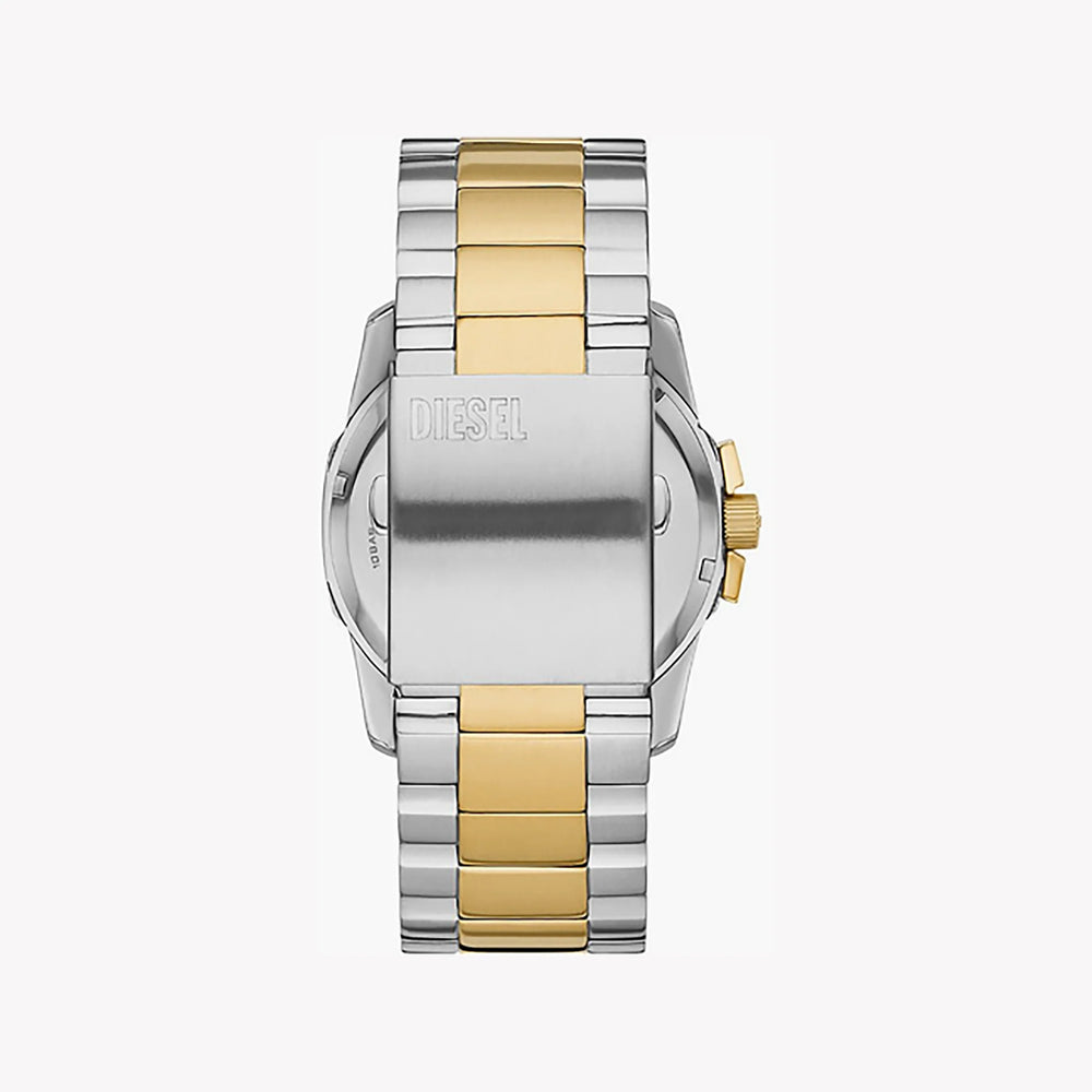 Diesel Men's Silver & Gold Watch, White Dial | Dz2182set by i-watch