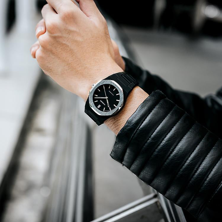 D1 MILANO D1-PCBJ14 Men's Quartz Watch - Bold Stainless Steel-i-Watch-5