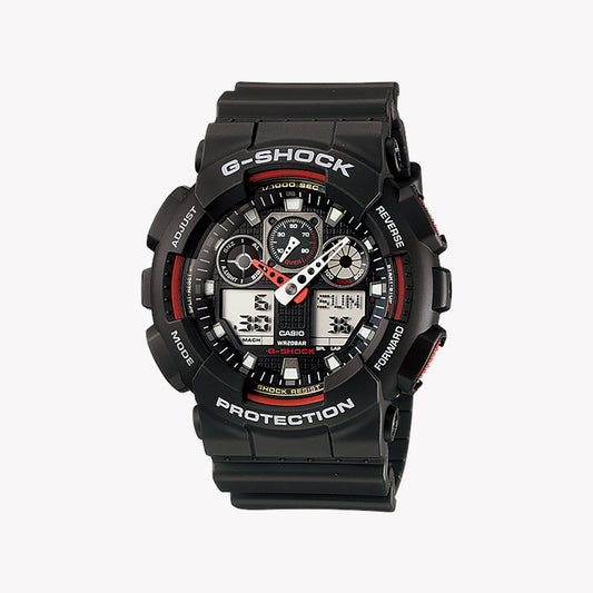 Montre CASIO G-SHOCK GA-100-1A4 GS BASIC pour hommes