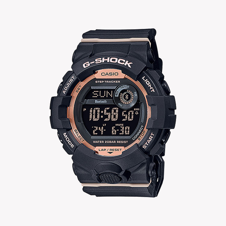 CASIO G-SHOCK GMD-B800-1DR - SPORTY ELEGANCE UNISEX WATCH WITH BLACK RESIN BAND AND DIGITAL DISPLAY