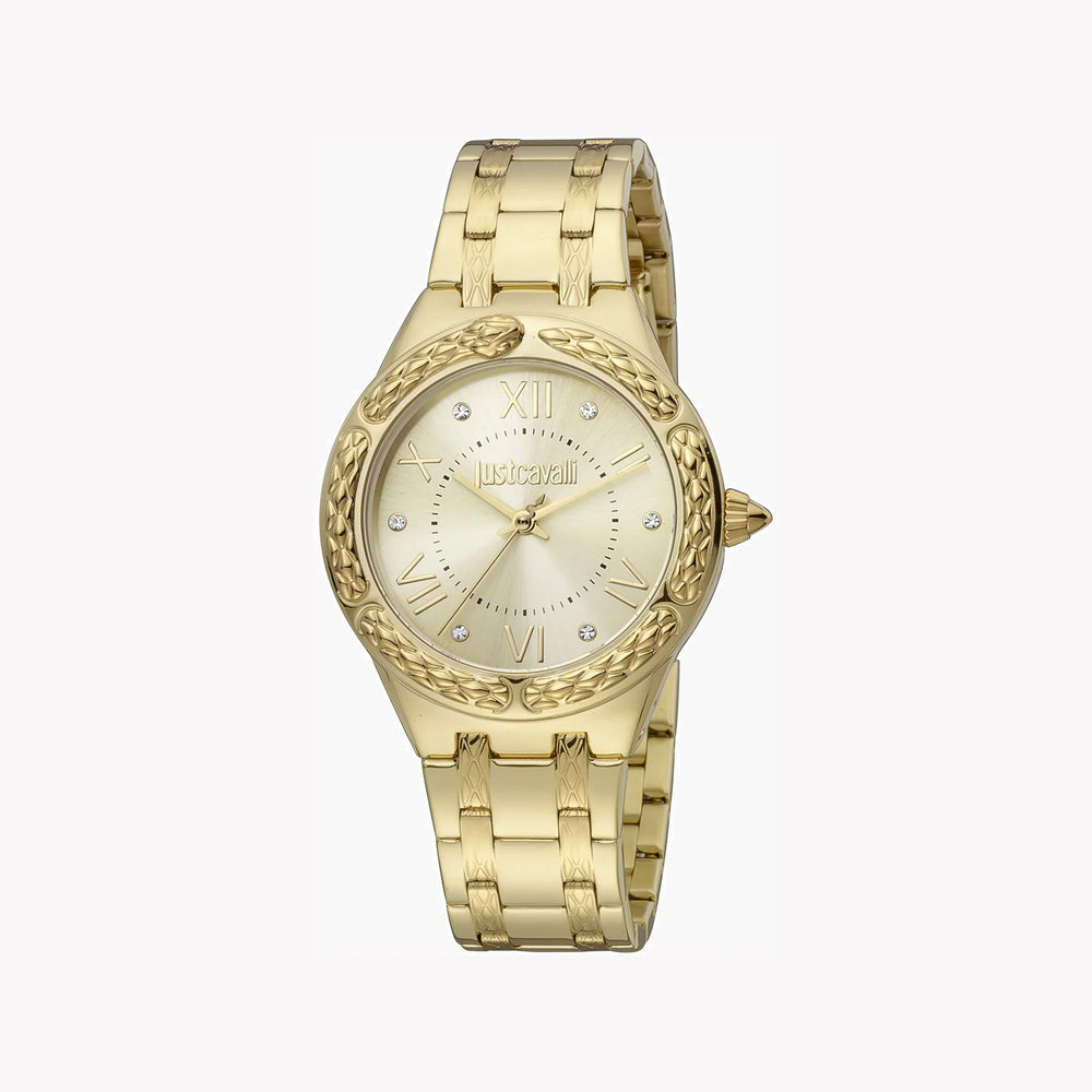 Just Cavalli Women's Gold Watch, Champagne Dial | Jc1l200m0055 by i-watch