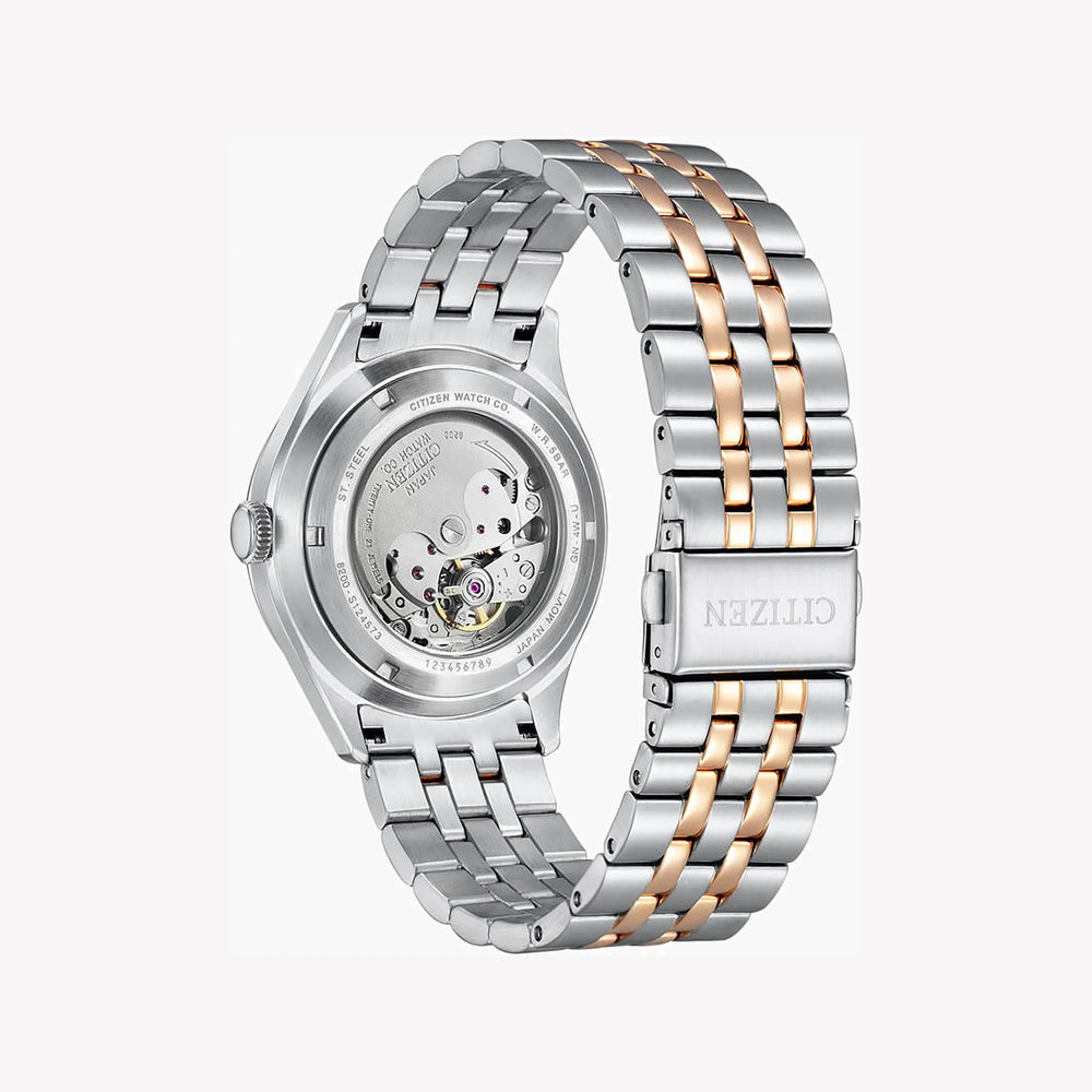 Citizen Nh8394-70h - Modern Man's Automatic Timepiece With Date & Water Resistance by i-watch