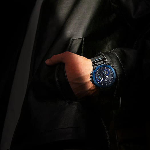 Casio G-Shock Men's Black Carbon & Steel, Black Dial | Mtg-B2000b-1a2er by i-watch