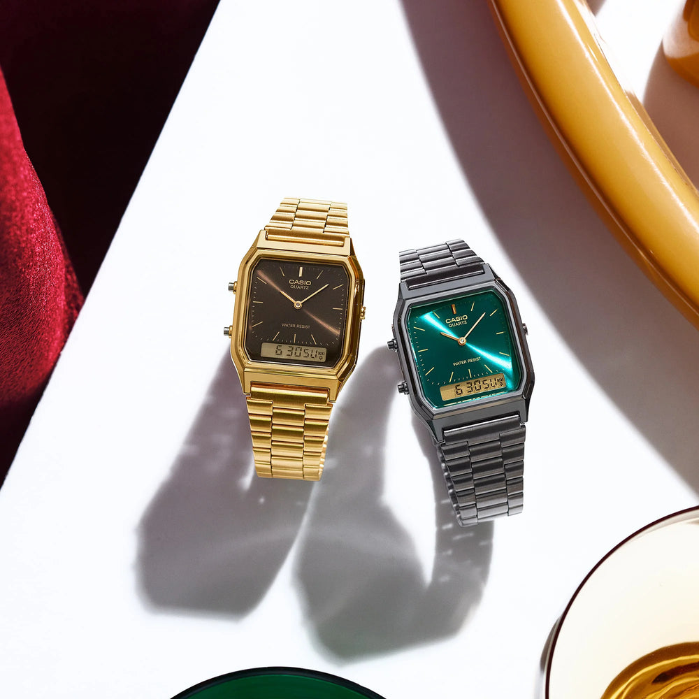 CASIO AQ-230EGG-3AEF CLASSIC BEAUTY - TIMELESS ELEGANCE FOR WOMEN'S STYLE-i-Watch-2