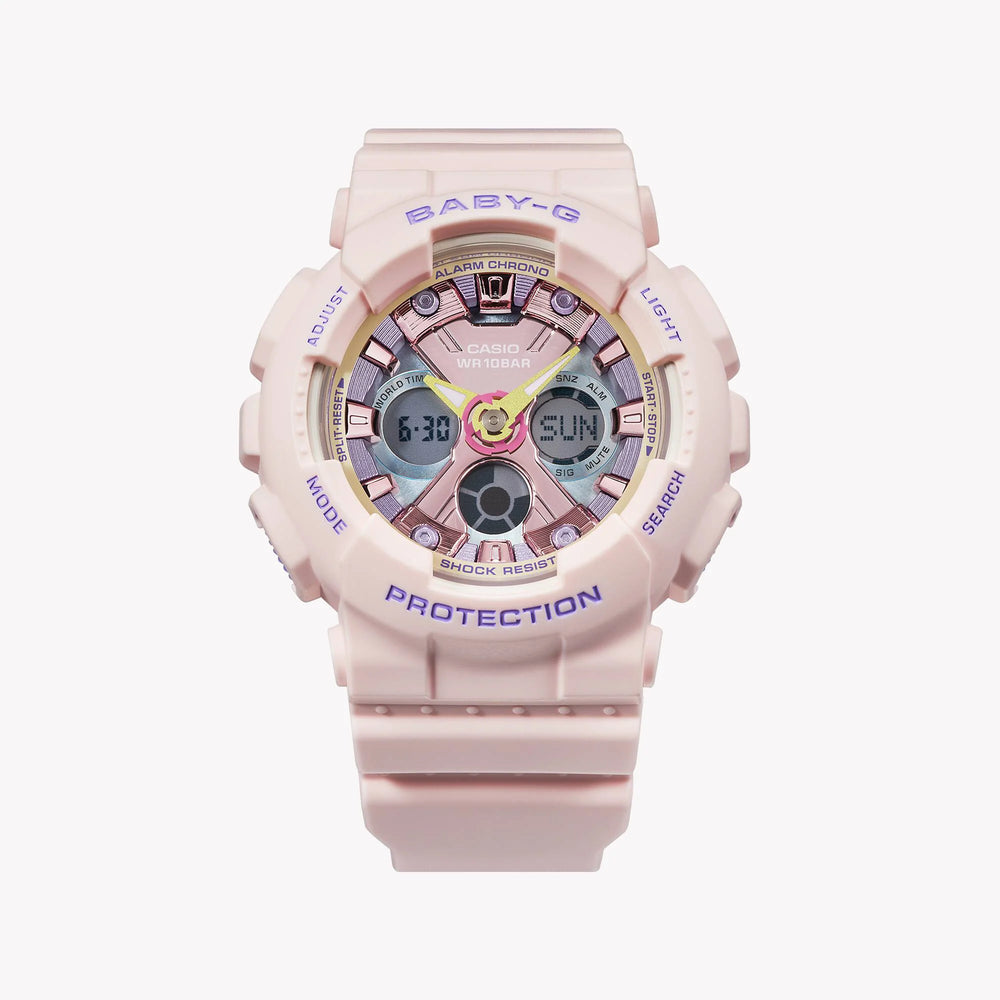 Ba-130pm-4adr Baby-G - Vibrant Pink Sporty Charm For Active Women by i-watch
