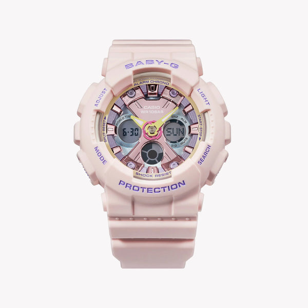Ba-130pm-4adr Baby-G - Vibrant Pink Sporty Charm For Active Women by i-watch