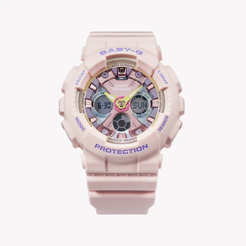 Ba-130pm-4adr Baby-G - Vibrant Pink Sporty Charm For Active Women by i-watch