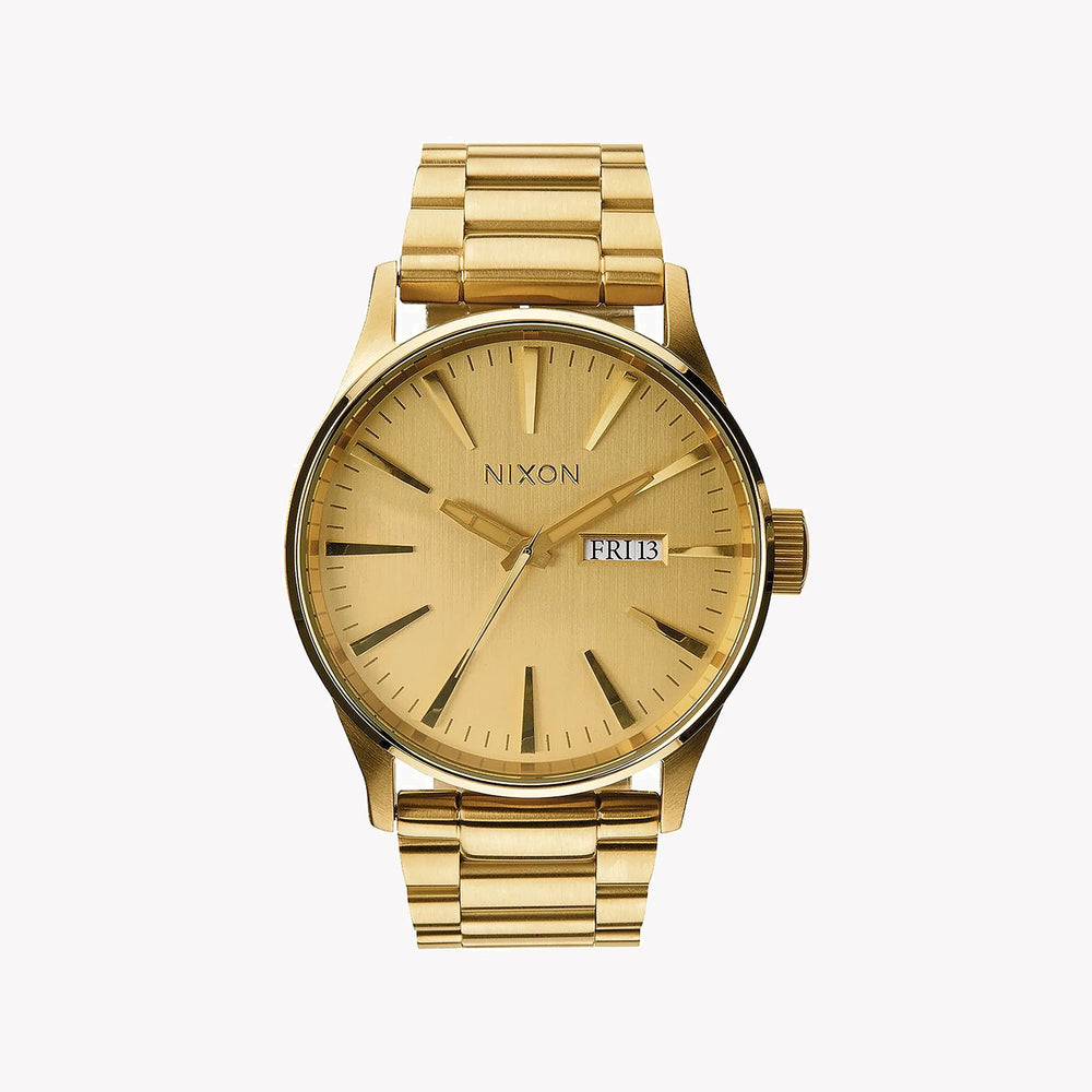 Nixon Men's Gold Stainless Steel Watch, Gold Dial | A356-502 by i-watch