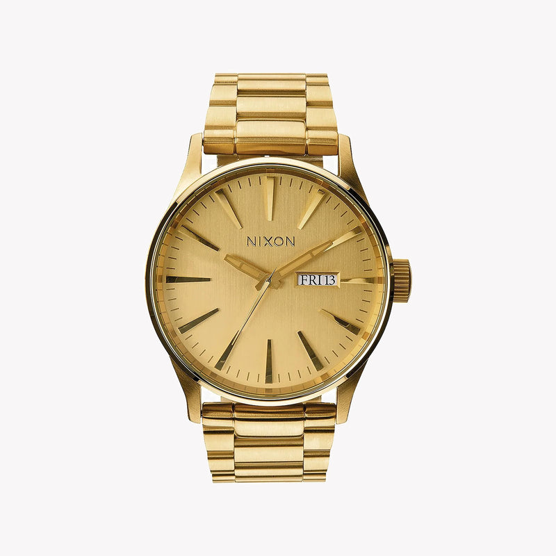 Nixon Men's Gold Stainless Steel Watch, Gold Dial | A356-502 by i-watch