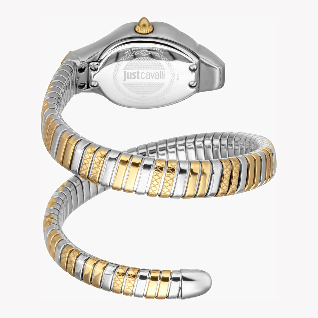 JUST CAVALLI Women's Watch with Silver & Gold Stainless Steel Case and Silver & Gold Stainless Steel Band-i-Watch-3