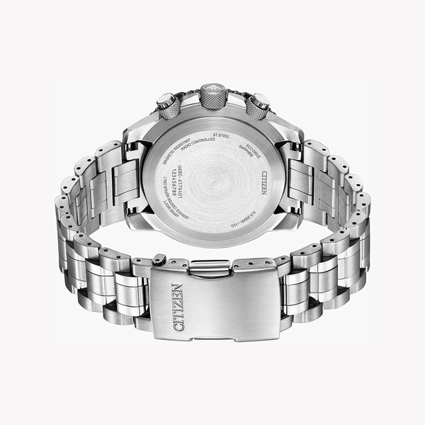 Citizen Jy8086-89x Dynamic Precision - Bold Red Dial Men's Watch With Stainless Steel Bracelet by i-watch