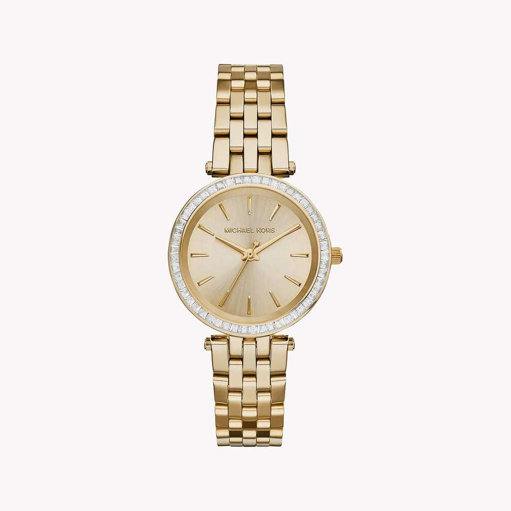 MICHAEL KORS MK3365 RADIANT CHARM - ELEGANT GOLD WOMEN'S TIMEPIECE FOR EVERY OCCASION