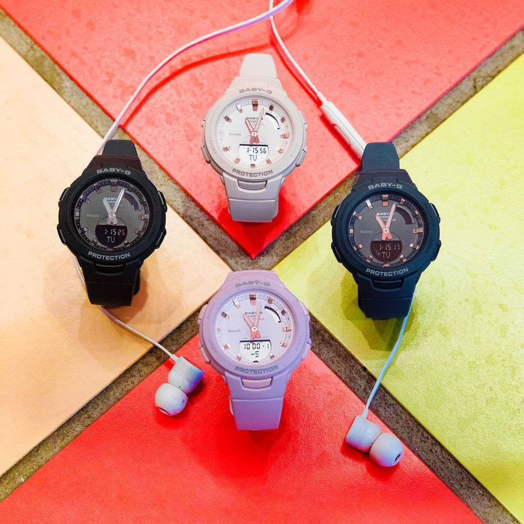 BSA-B100-2ADR BABY-G - MONTRE D'AVENTURE BOLD BLUE pour femmes actives