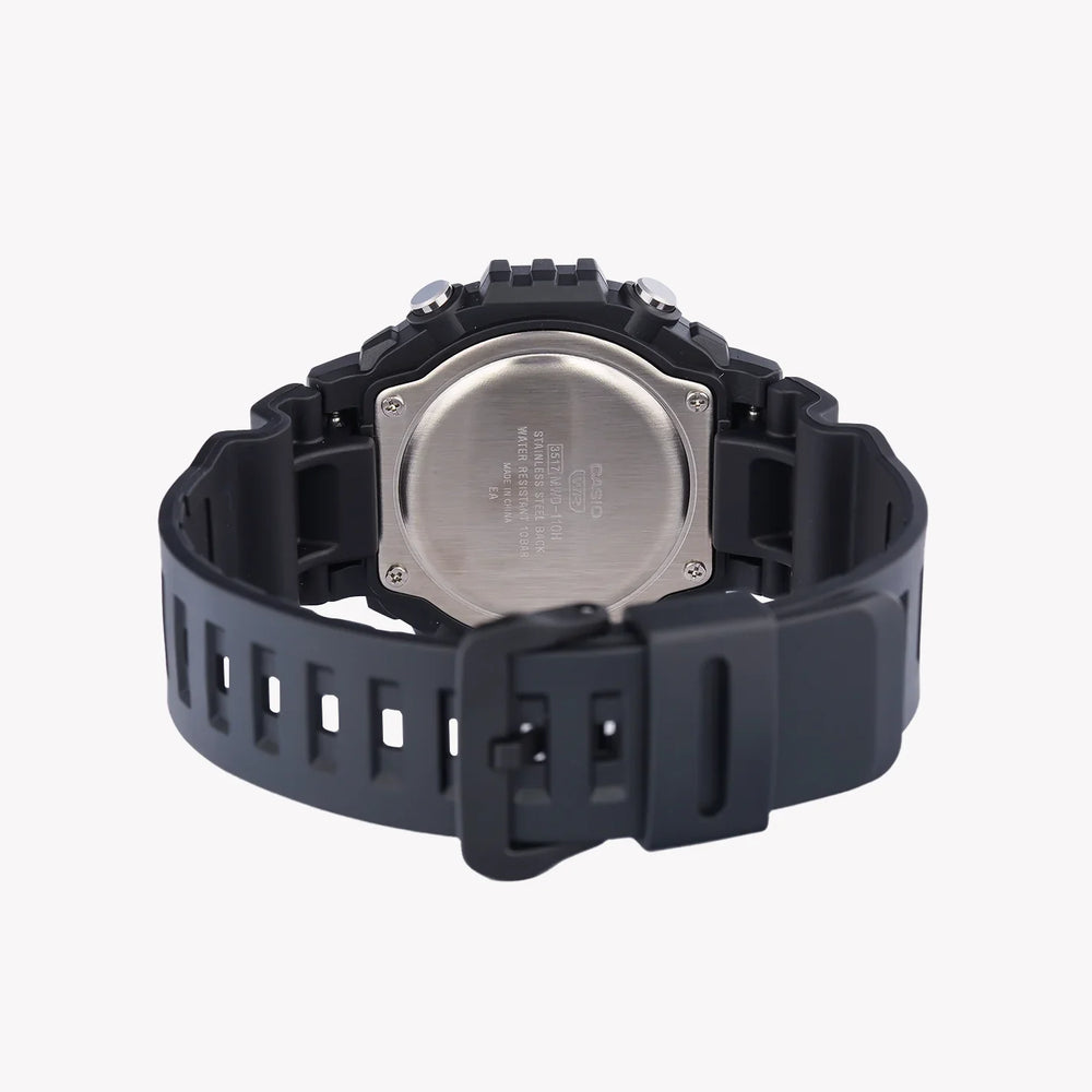 Casio Men's Black Resin Watch, Digital Display | Mwd-110hb-1bvdf by i-watch