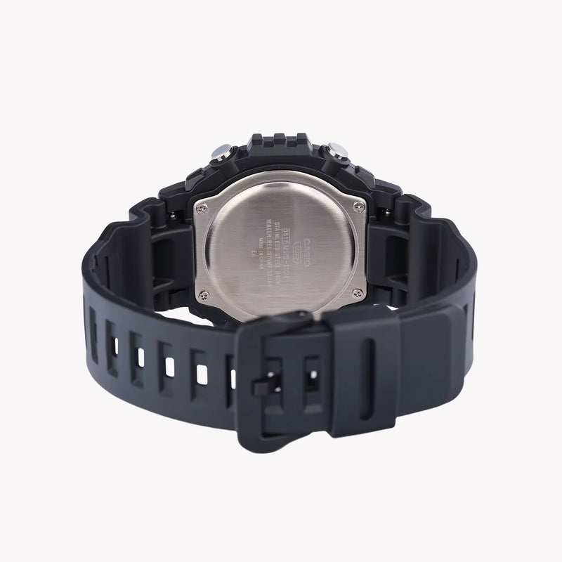 Casio Men's Black Resin Watch, Digital Display | Mwd-110hb-1bvdf by i-watch