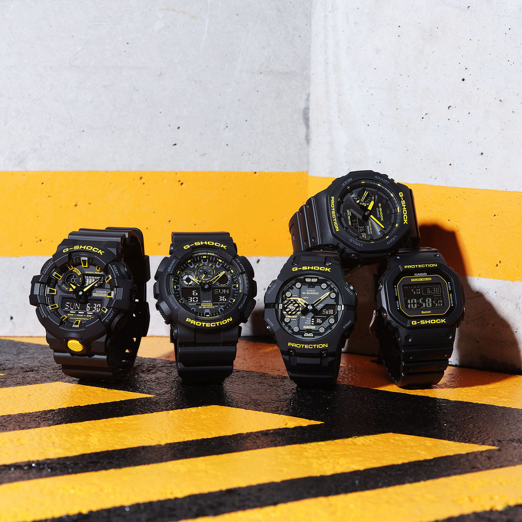 CASIO G-SHOCK GA-700CY-1ADR DYNAMIC ADVENTURER - MEN'S BOLD BLACK RESIN TIMEPIECE-i-Watch-5