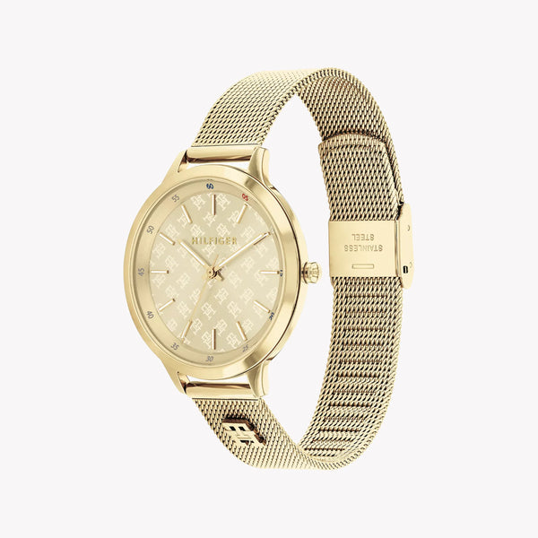 Tommy Hilfiger Women's Gold Watch, Gold Dial | Mod. Iris 1685270 by i-watch