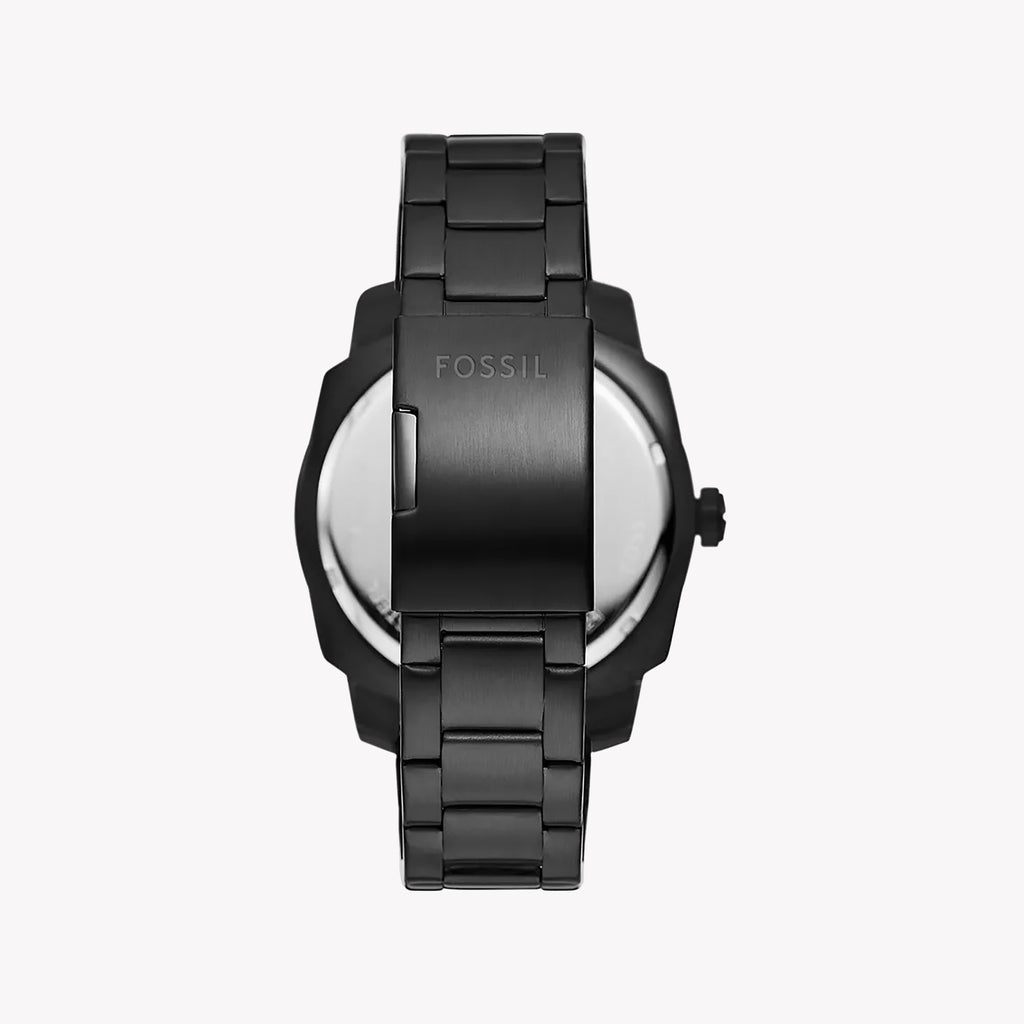 FOSSIL MACHINE THREE FS5971 - BOLD BLACK STAINLESS STEEL TIMEPIECE FOR MODERN MEN-i-Watch-3