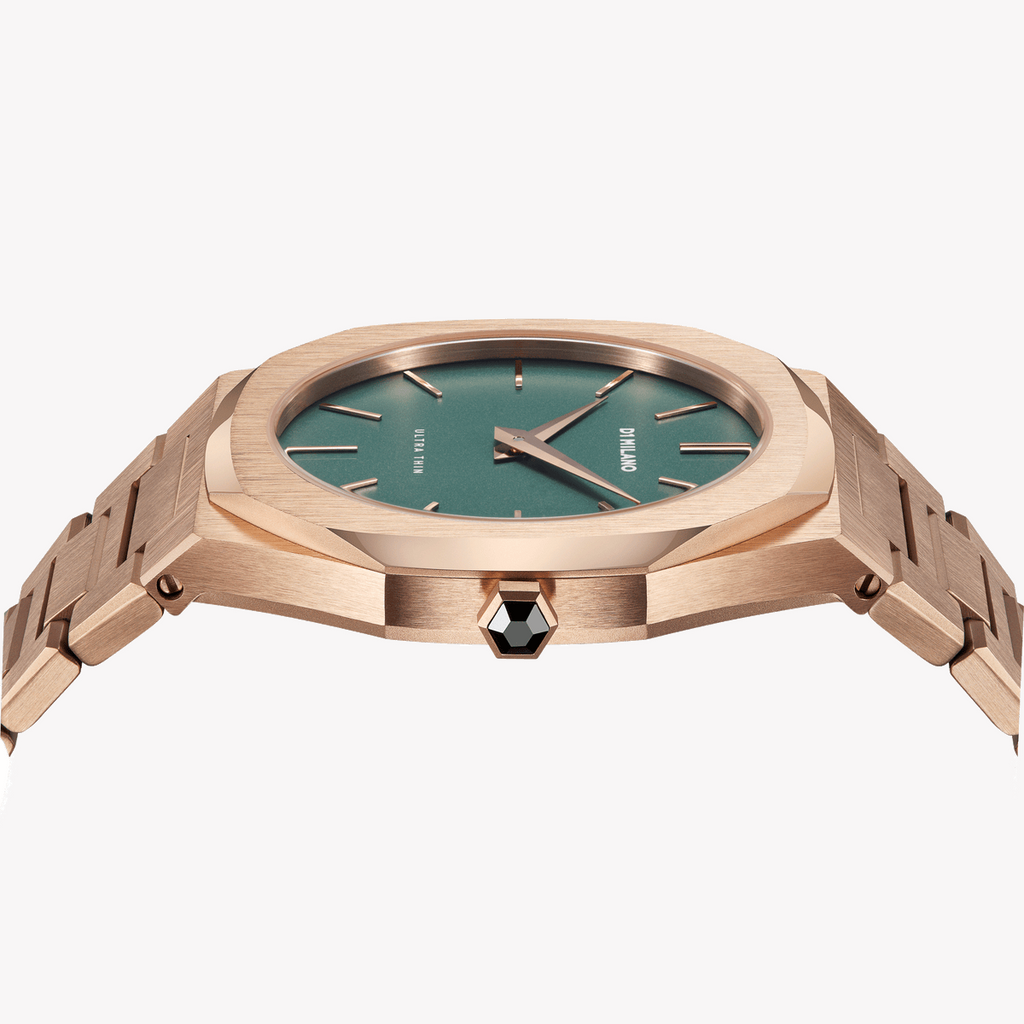D1 MILANO D1-UTBU02 Women's Rose Gold Watch with Green Dial-i-Watch-2