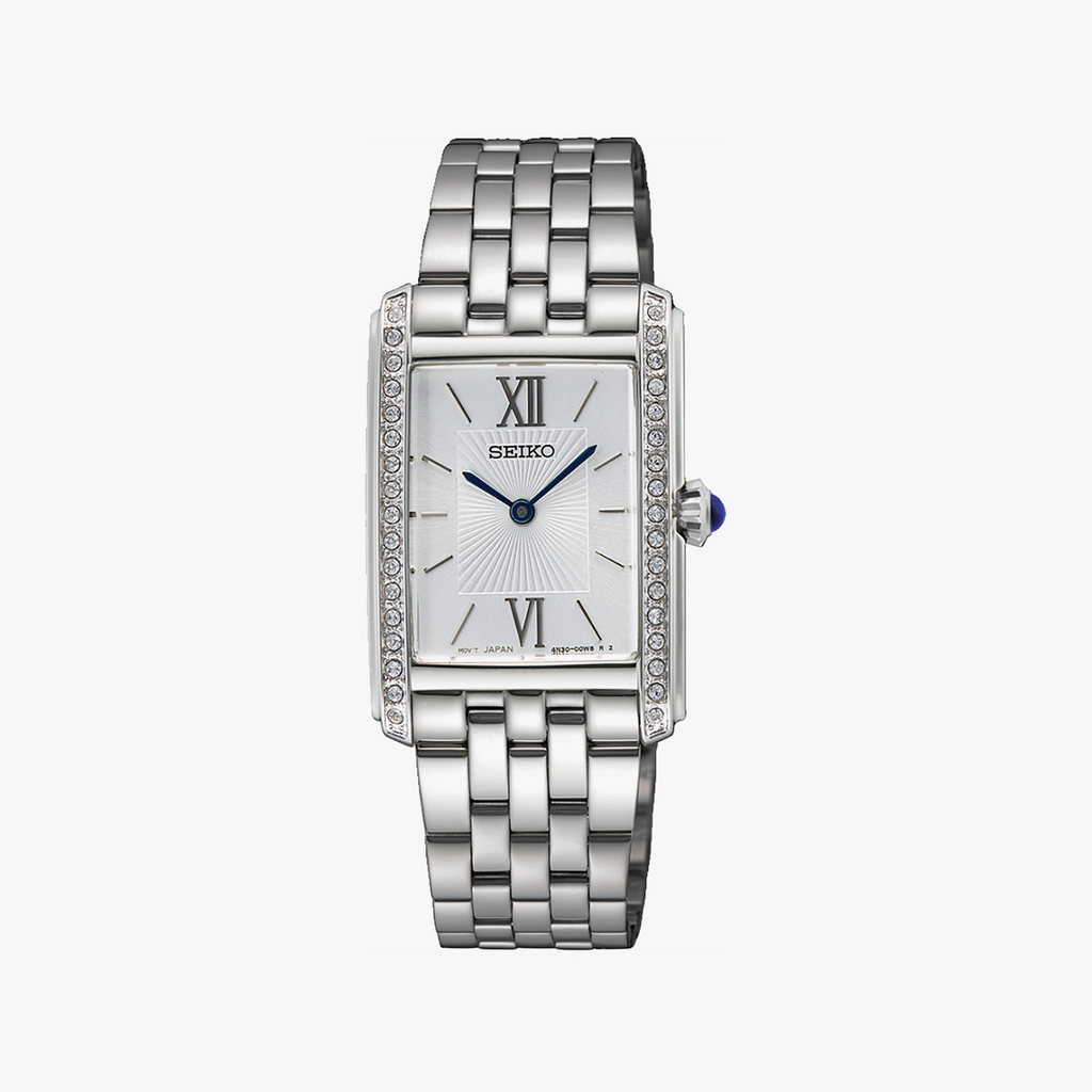 SEIKO SWR091P1 Women's Quartz Watch - Silver Stainless Steel-i-Watch